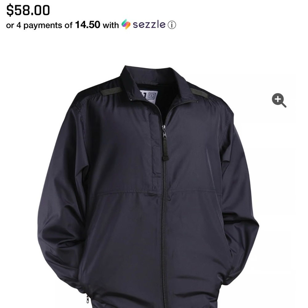 5.11 Tactical Blue Windbreaker Jacket